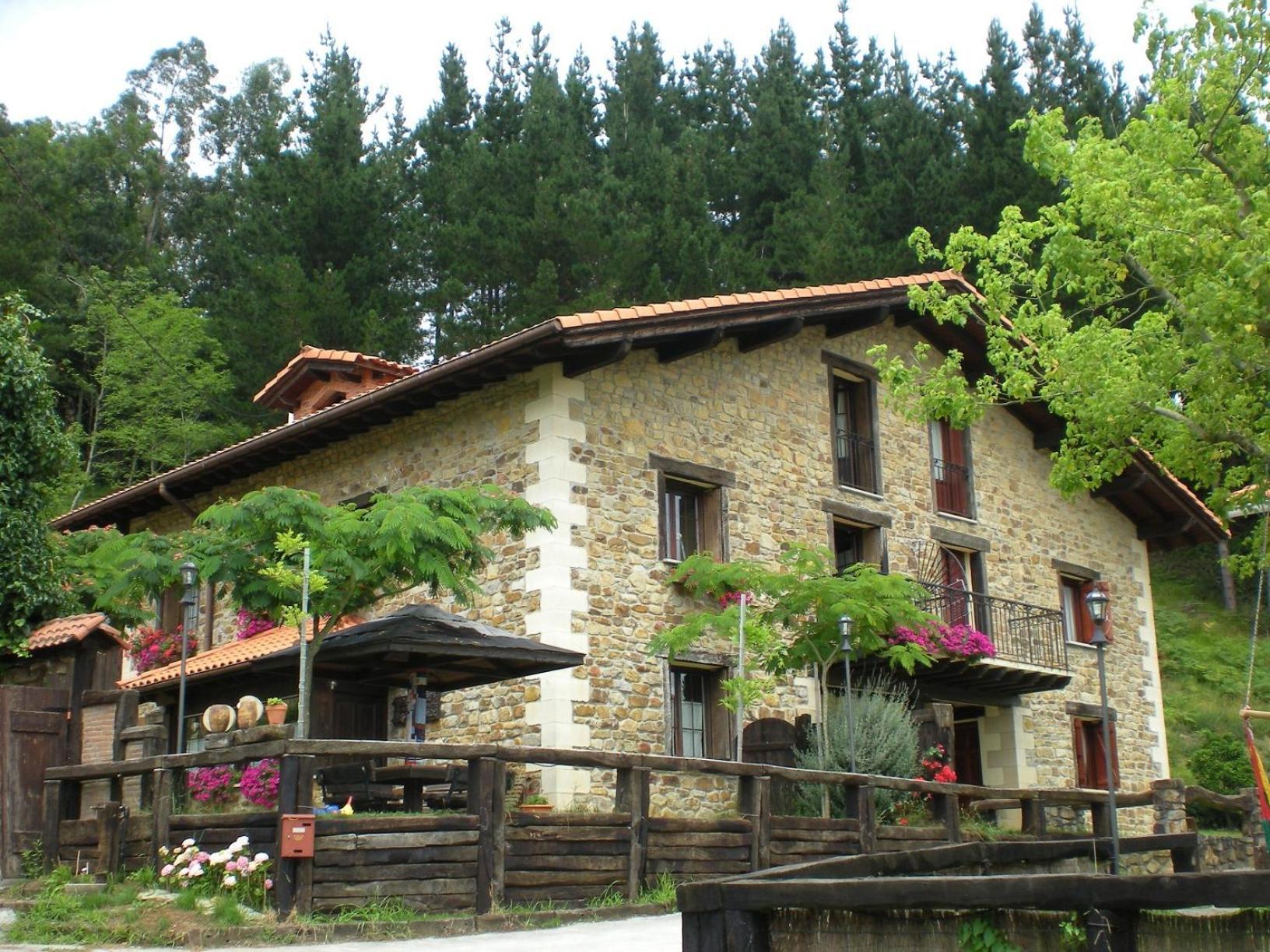 Agroturismo Iturbe Axpe de Busturia Екстер'єр фото